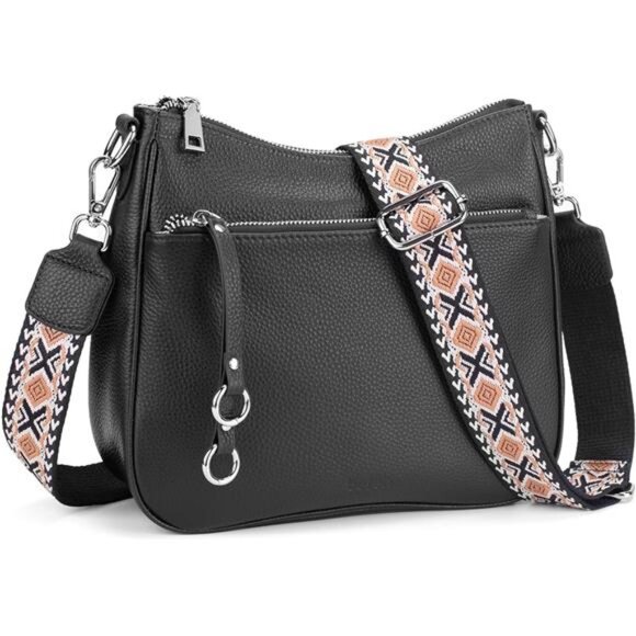 Genuine Leather Purse for Women Soft Crossbody Purse Hobo Bag Women's - Picture 1 of 7